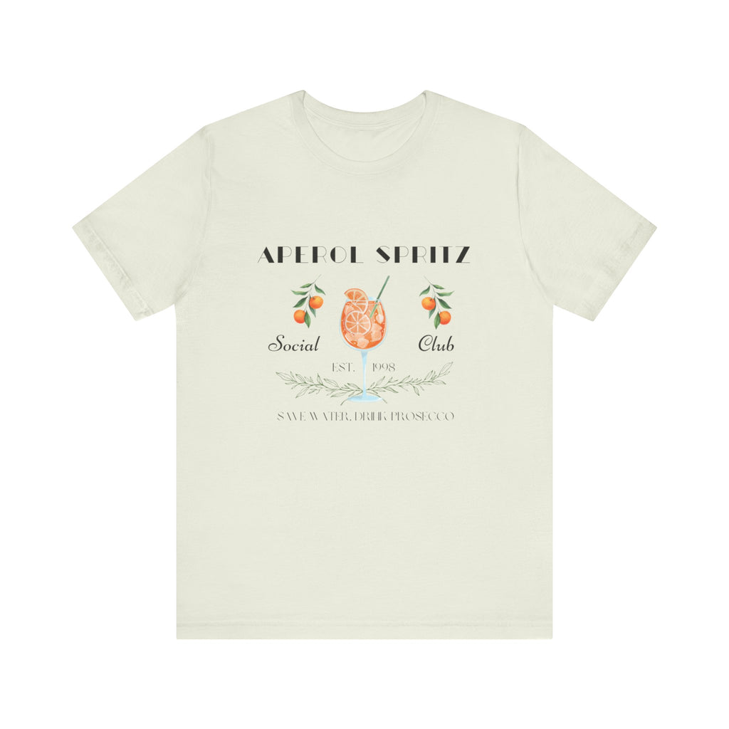 Vintage Style Graphic Aperol Spritz T-Shirt, Perfect for Casual Outings, Gift for Friends, Summer Essential, Unisex Tee with Fun Design