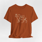 Here Kitty Kitty Unisex Tee, Bobcat T-Shirt, Funny Nature Tee, Gift for Wildlife Lovers, Cute Cat Apparel