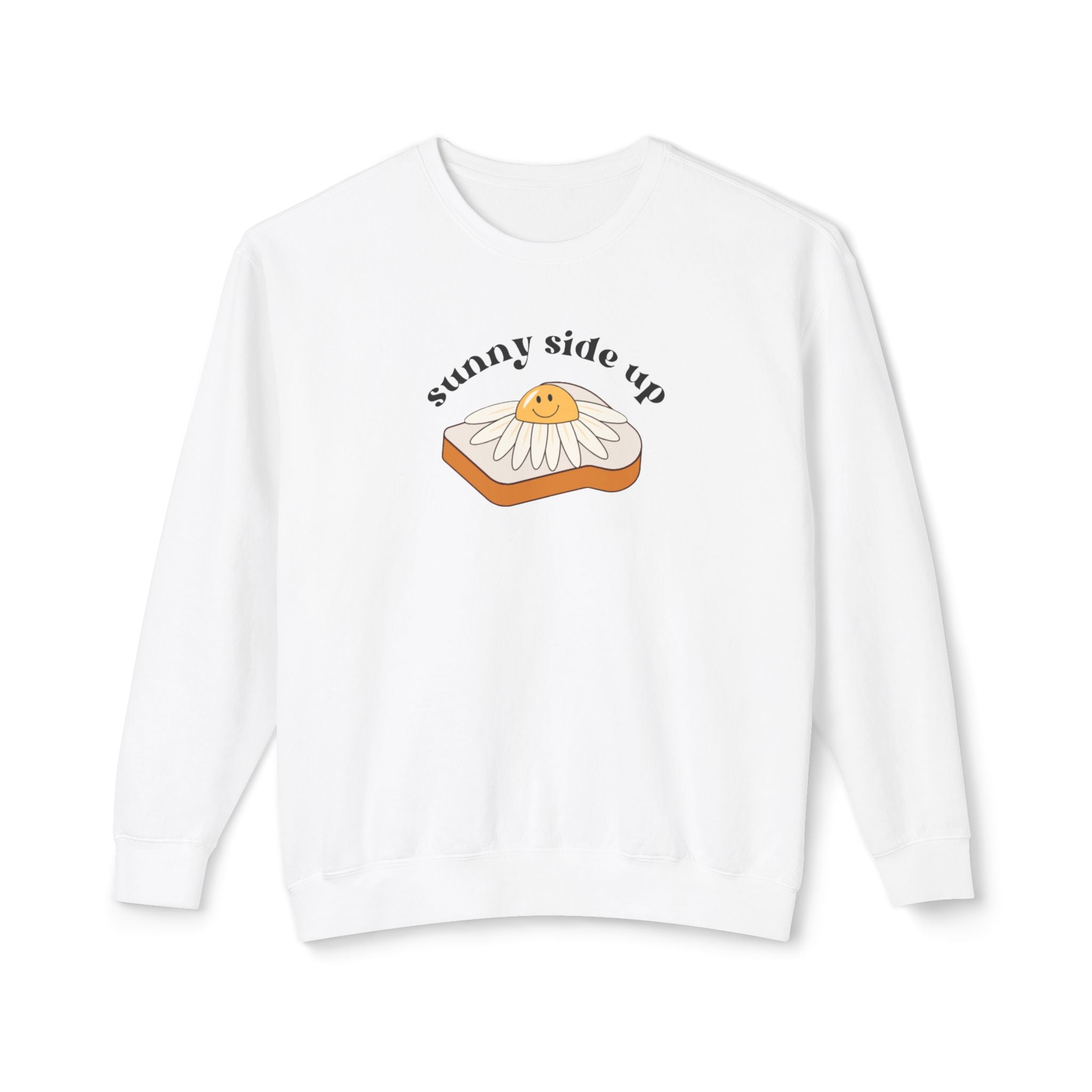 Sunny Side Up Crewneck Sweatshirt - Breakfast Lover Gift, Cozy Sweatshirt, Casual Outfit, Foodie Apparel, Spring Essentials