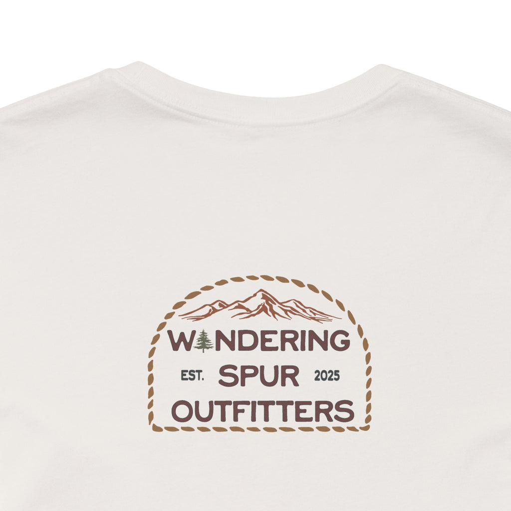 Cowgirl Western Tee - Graphic Unisex Jersey Shirt - Adventure Vibes - Perfect for Outdoor Lovers, Gifts, Casual Wear, Eco-friendly Fashion