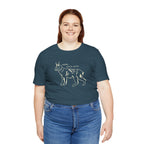 Here Kitty Kitty Unisex Tee, Bobcat T-Shirt, Funny Nature Tee, Gift for Wildlife Lovers, Cute Cat Apparel
