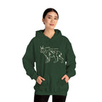 Cozy Wildlife Hoodie, Animal Lover Gift, Fun Sweatshirt, Funny Illustration, Perfect for Cold Days, Present for Friends