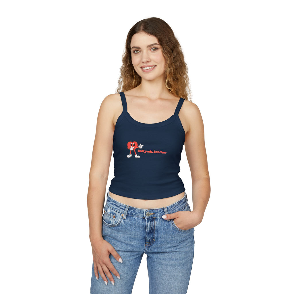 Hell Yeah Brother Retro Women's Tank Top: Perfect for Summer, Vacation, Parties, Lounging, and Layering