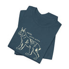 Here Kitty Kitty Unisex Tee, Bobcat T-Shirt, Funny Nature Tee, Gift for Wildlife Lovers, Cute Cat Apparel
