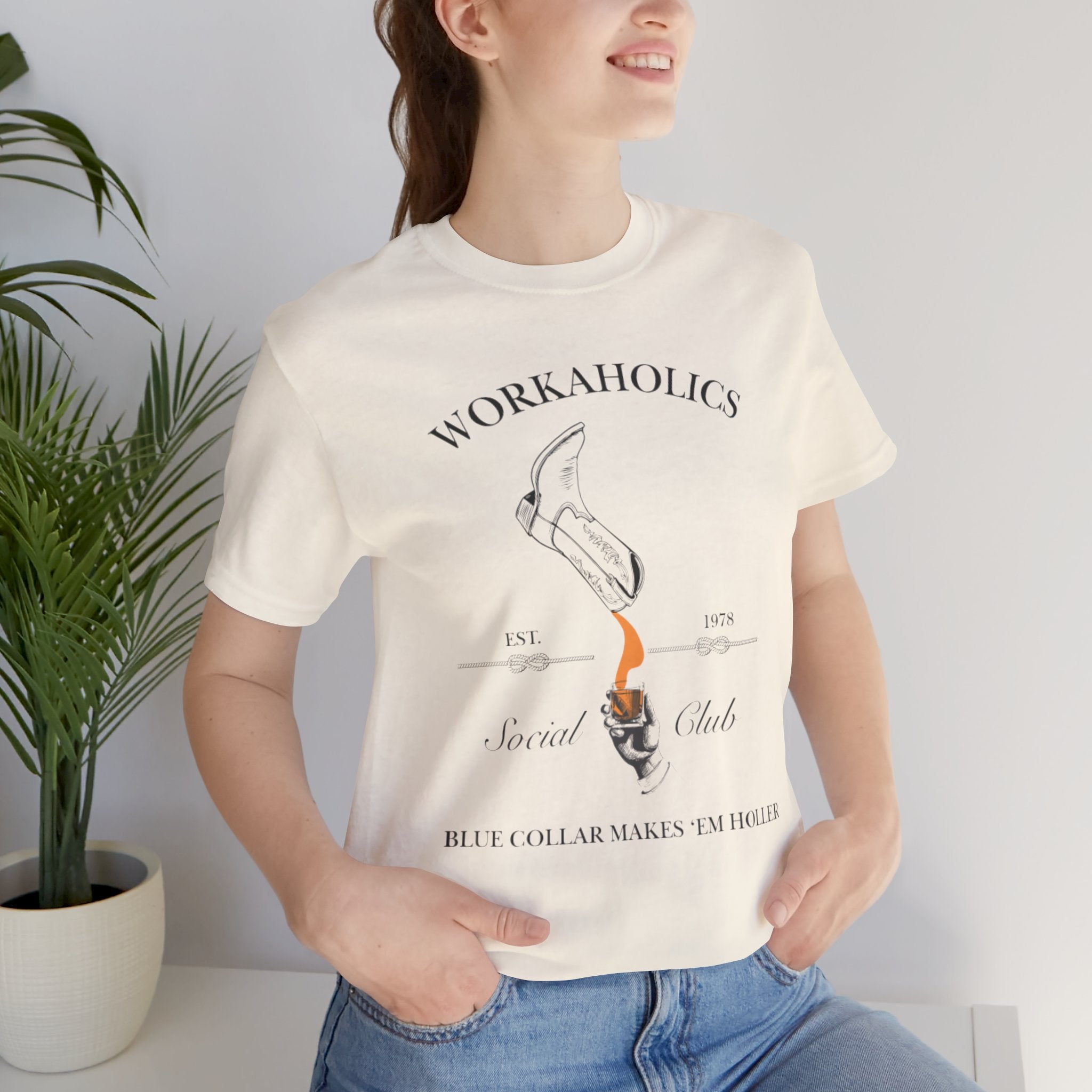 Workaholics Unisex Tee, Fun Casual Shirt for Fans, Gift for Work Enthusiasts, Ideal for Everyday Wear, Perfect for Holidays