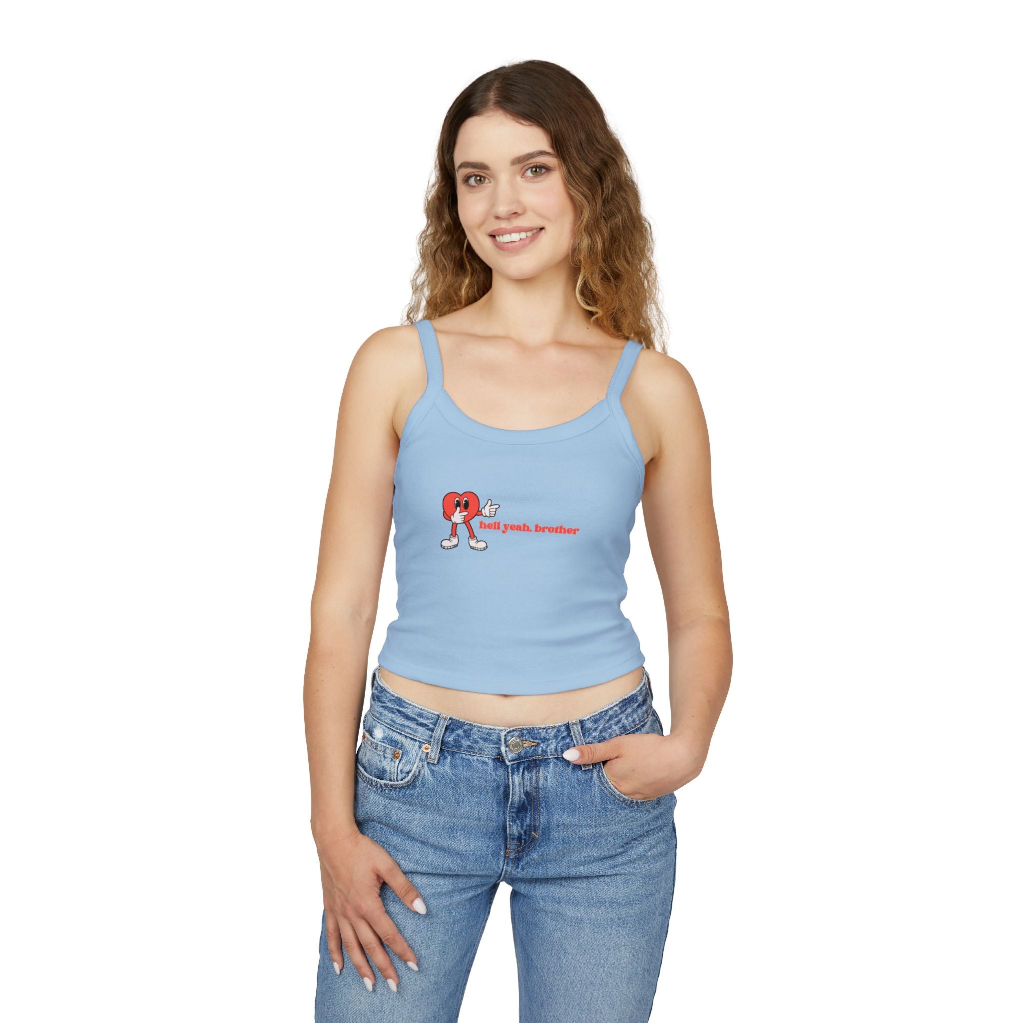 Hell Yeah Brother Retro Women's Tank Top: Perfect for Summer, Vacation, Parties, Lounging, and Layering