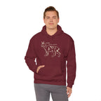 Cozy Wildlife Hoodie, Animal Lover Gift, Fun Sweatshirt, Funny Illustration, Perfect for Cold Days, Present for Friends