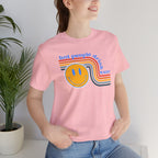 Smiley Water Quote Tee - Casual Summer Shirt, Gift for Friends, Fun Graphic Tee, Festival Wear, Hot Summer Vibes