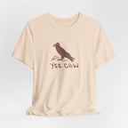 Western "Yee Caw" Unisex Tee, Bird Lover's T-Shirt, Gift for Nature Enthusiasts, Casual Wear