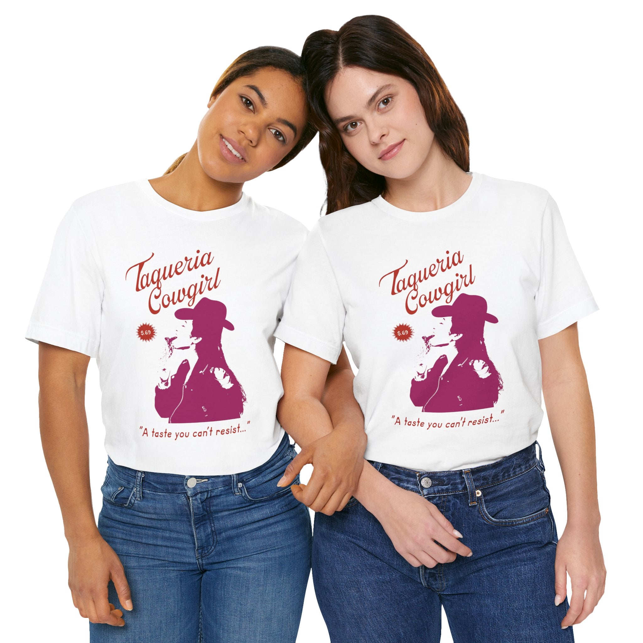 Taqueria Cowgirl Unisex Tee | Fun Foodie Shirt, Casual Wear, Gift for Food Lovers, Western Style T-Shirt, Unique Taco Tee