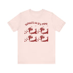 Licked It So It's Mine Unisex Short Sleeve Tee - Fun Graphic Shirt, Flirty Casual Wear, Birthday Gift, Funny T-Shirt