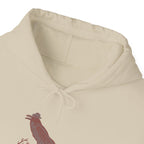 Western "Yee Caw" Raven Unisex Hoodie, Cozy Casual Sweatshirt, Gift for Nature Lovers, Autumn Fashion
