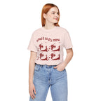 Licked It So It's Mine Unisex Short Sleeve Tee - Fun Graphic Shirt, Flirty Casual Wear, Birthday Gift, Funny T-Shirt