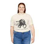 Funny Animal Graphic Tee, Unisex Jersey T-Shirt, Cute Opossum Tee, Gift for Animal Lovers, Casual Everyday Wear