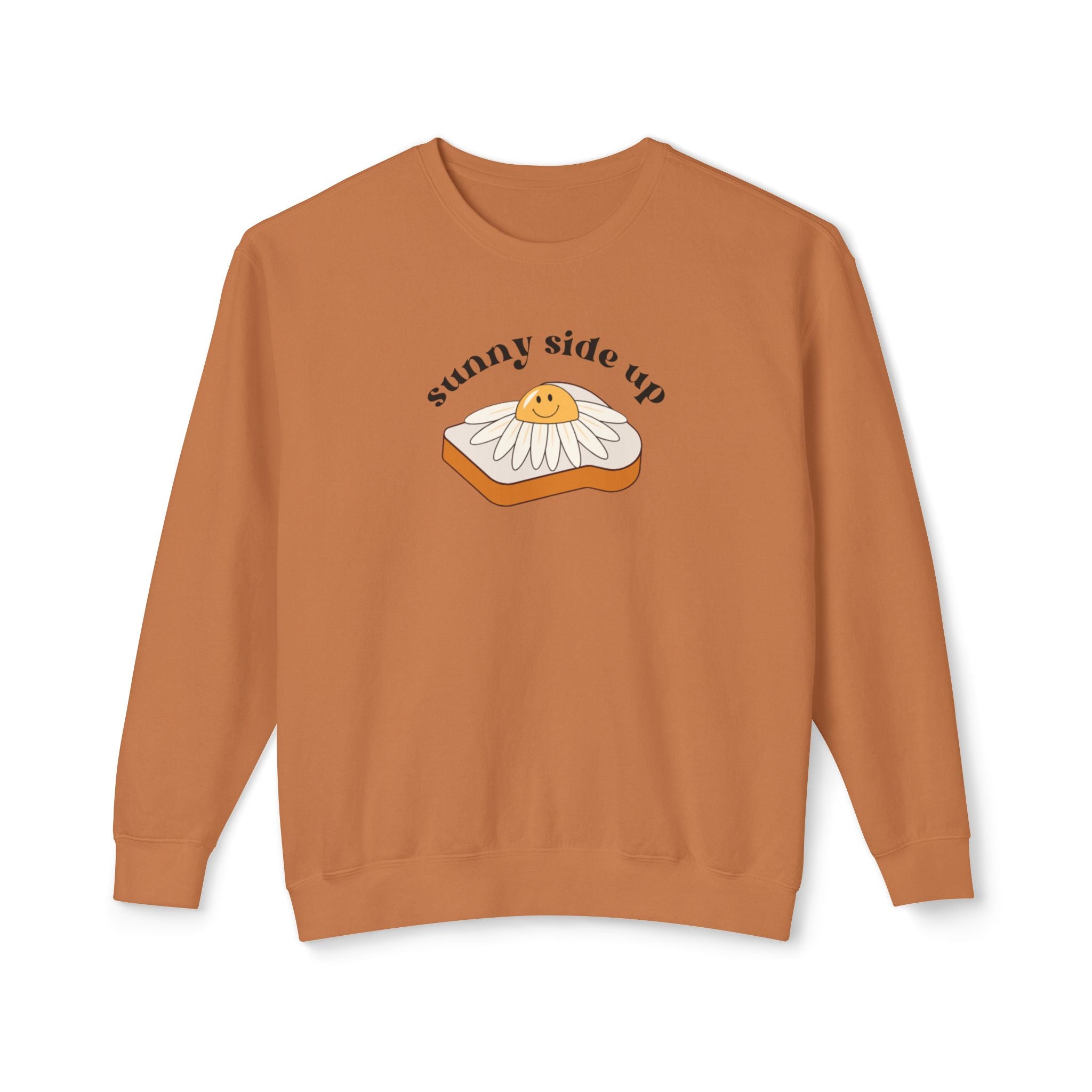 Sunny Side Up Crewneck Sweatshirt - Breakfast Lover Gift, Cozy Sweatshirt, Casual Outfit, Foodie Apparel, Spring Essentials