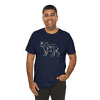 Here Kitty Kitty Unisex Tee, Bobcat T-Shirt, Funny Nature Tee, Gift for Wildlife Lovers, Cute Cat Apparel