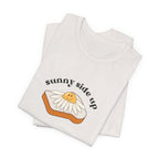 Sunny Side Up Graphic Tee, Cute Egg T-Shirt, Unisex Fun Fashion, Gift for Food Lovers, Breakfast Lover's Apparel
