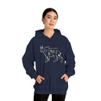Cozy Wildlife Hoodie, Animal Lover Gift, Fun Sweatshirt, Funny Illustration, Perfect for Cold Days, Present for Friends