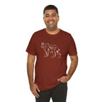Here Kitty Kitty Unisex Tee, Bobcat T-Shirt, Funny Nature Tee, Gift for Wildlife Lovers, Cute Cat Apparel