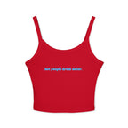 Trendy Women's Tank Top - "Hot People Drink Water" - Casual Wear, Summer Fashion, Gift for Friends, Fitness Apparel, Beach Top