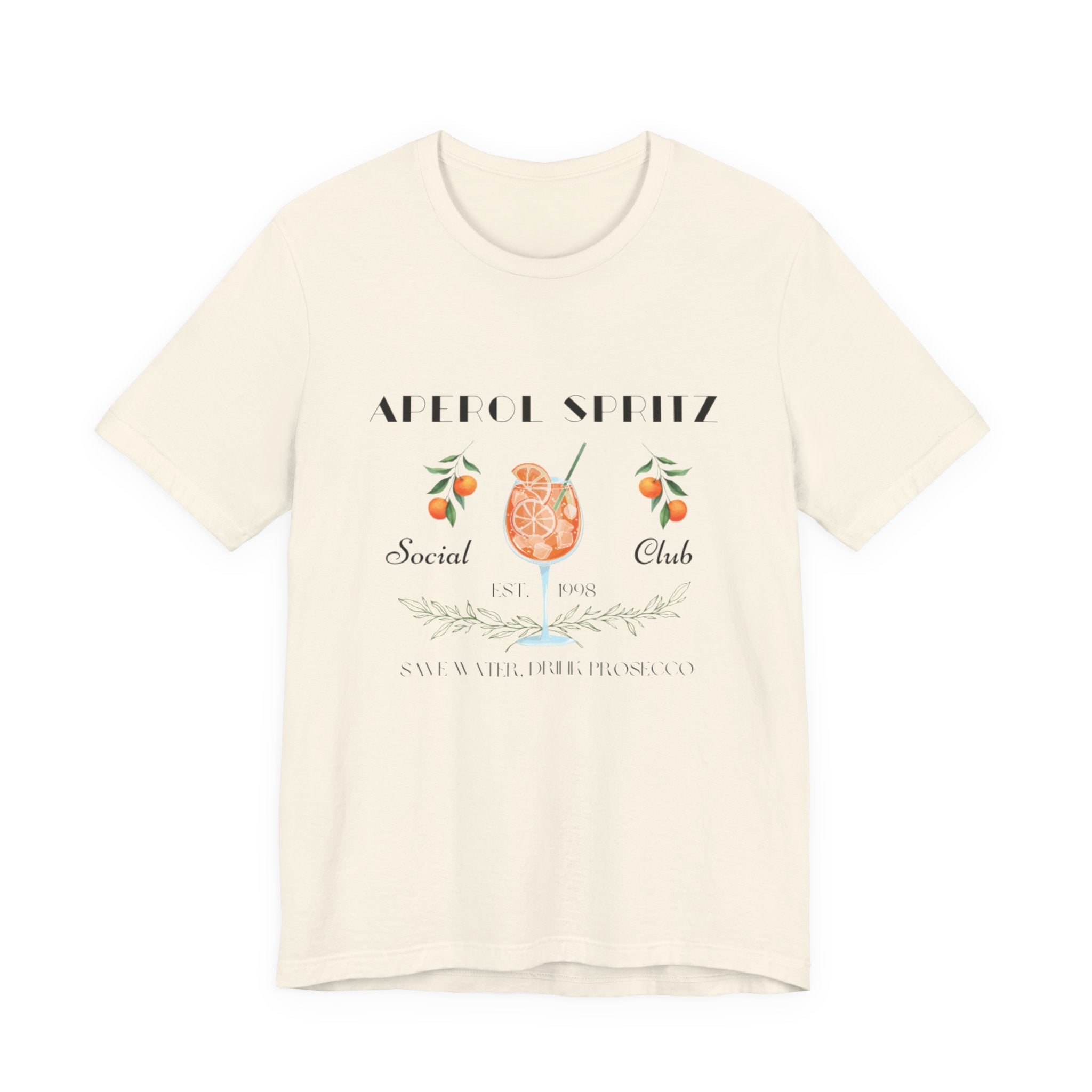 Vintage Style Graphic Aperol Spritz T-Shirt, Perfect for Casual Outings, Gift for Friends, Summer Essential, Unisex Tee with Fun Design