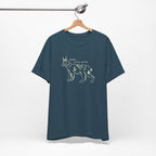 Here Kitty Kitty Unisex Tee, Bobcat T-Shirt, Funny Nature Tee, Gift for Wildlife Lovers, Cute Cat Apparel